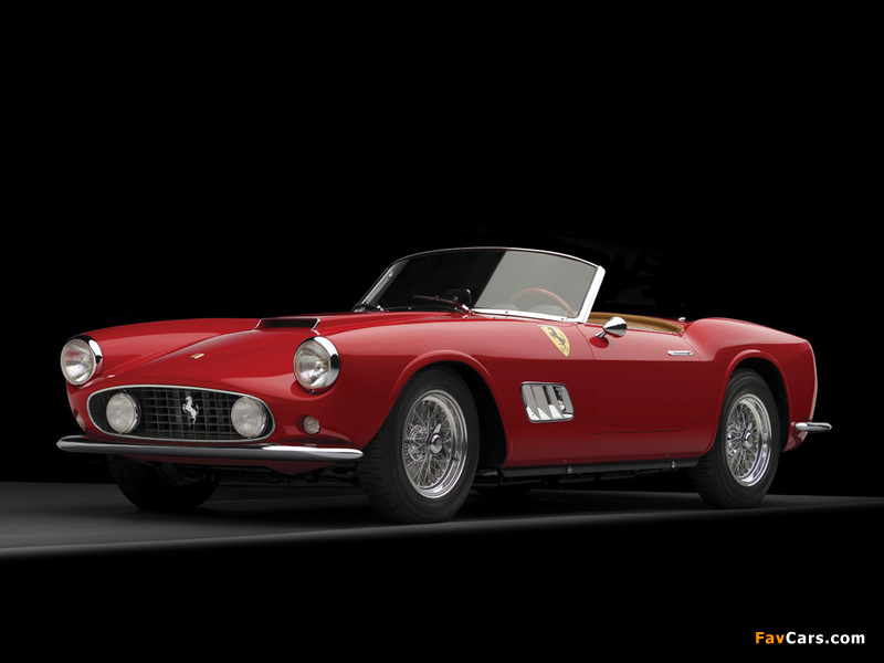 Ferrari 250 GT LWB California Spyder (open headlights) 1957–60 pictures (800 x 600)