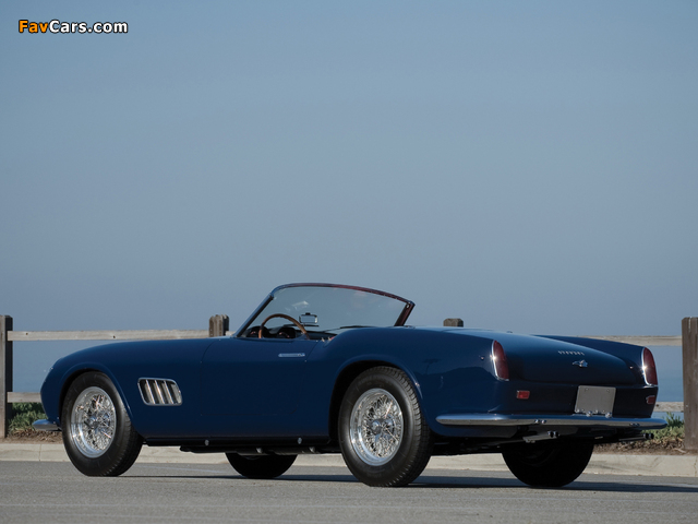 Ferrari 250 GT LWB California Spyder (covered headlights) 1957–60 pictures (640 x 480)