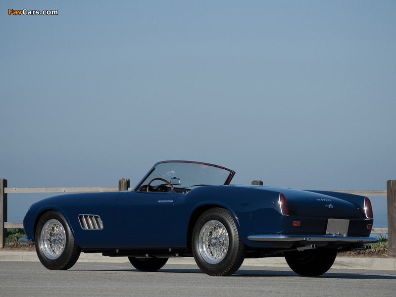 Ferrari 250 GT LWB California Spyder (covered headlights) 1957–60 pictures (800 x 600)