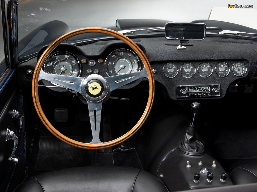 Ferrari 250 GT LWB California Spyder (open headlights) 1957–60 pictures (1024 x 768)