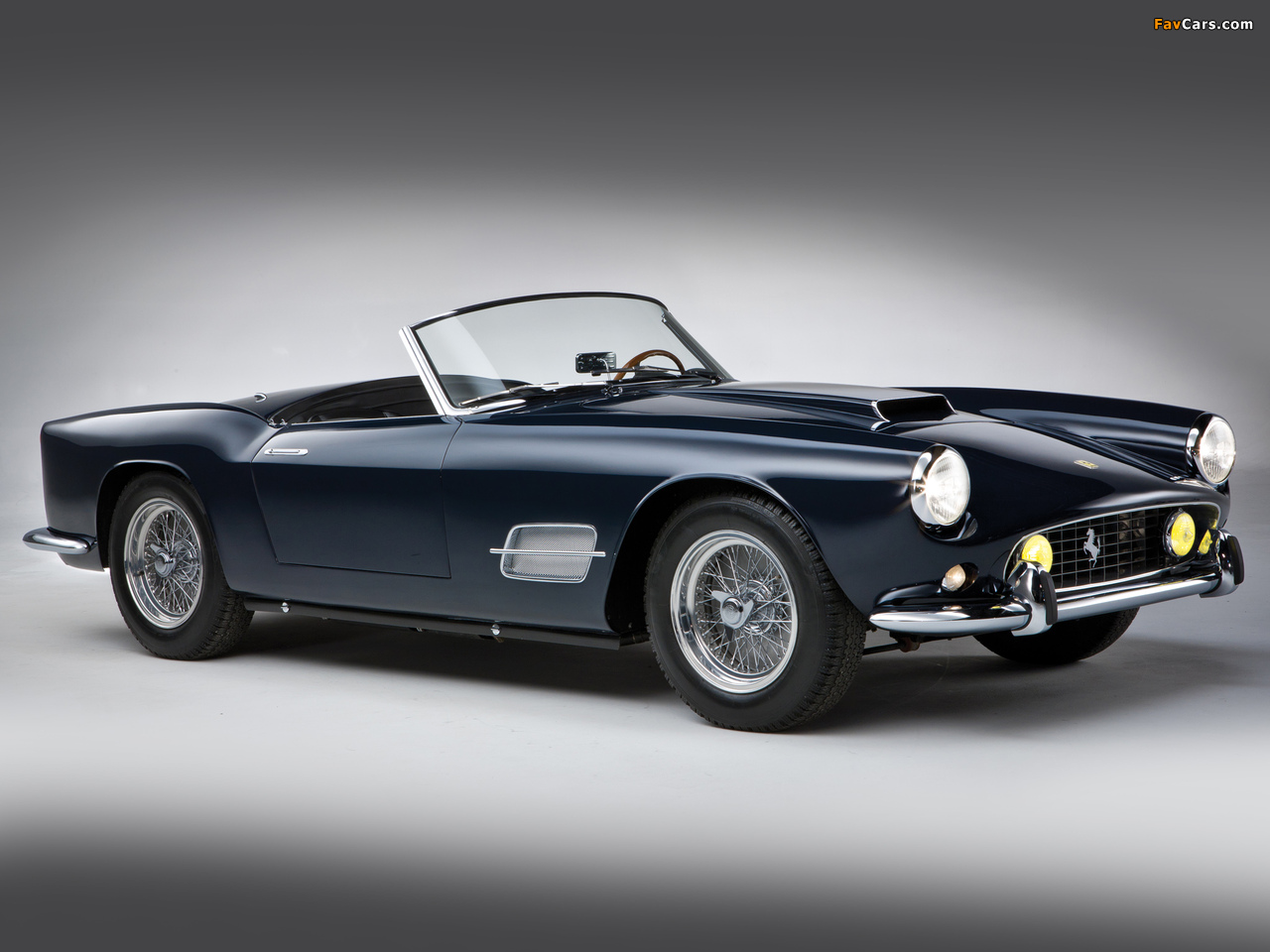 Ferrari 250 GT LWB California Spyder (open headlights) 1957–60 wallpapers (1280 x 960)