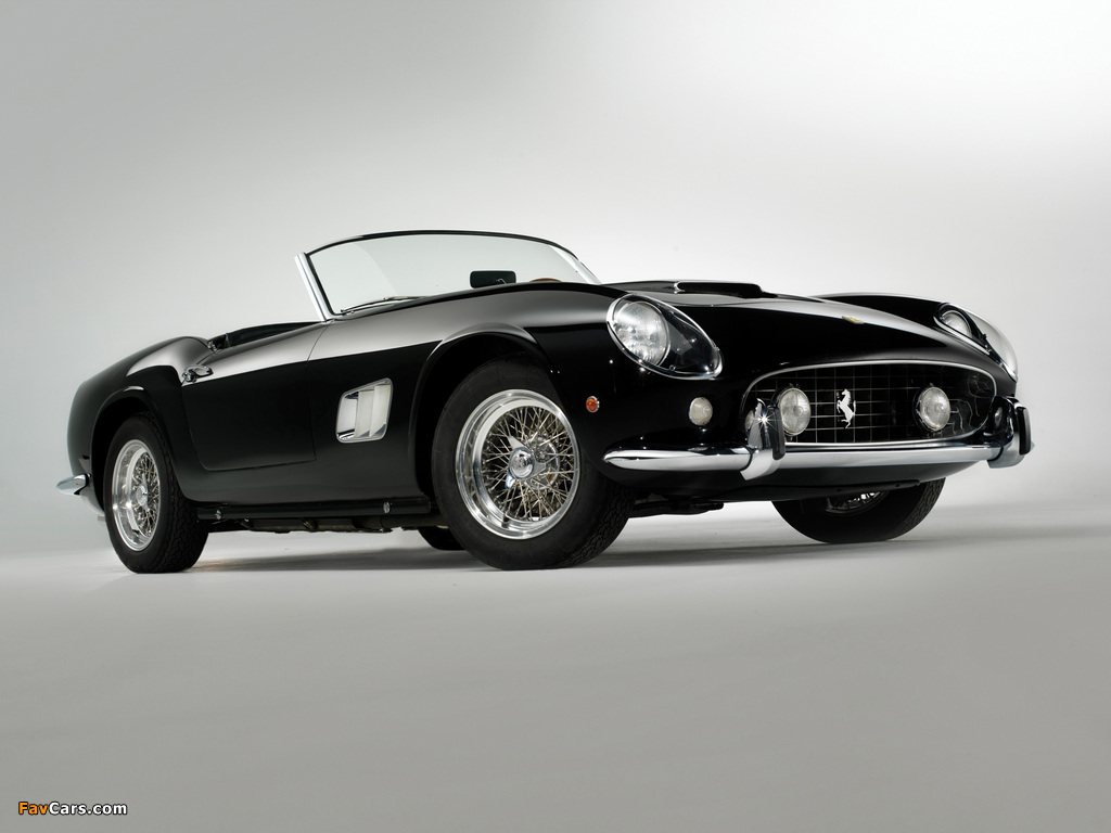 Ferrari 250 GT SWB California Spyder (covered headlight) 1960–63 photos (1024 x 768)