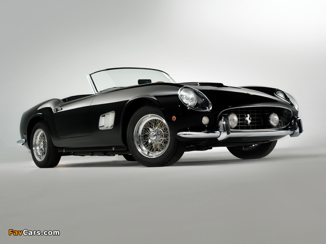 Ferrari 250 GT SWB California Spyder (covered headlight) 1960–63 photos (640 x 480)