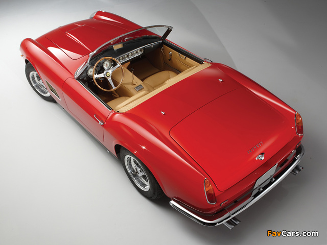 Ferrari 250 GT SWB California Spyder (covered headlight) 1960–63 pictures (640 x 480)