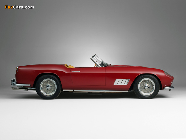 Images of Ferrari 250 GT LWB California Spyder (covered headlights) 1957–60 (640 x 480)