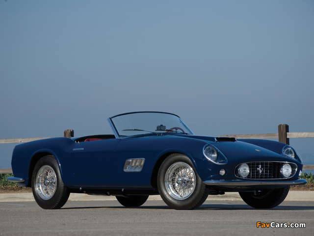 Photos of Ferrari 250 GT LWB California Spyder (covered headlights) 1957–60 (640 x 480)