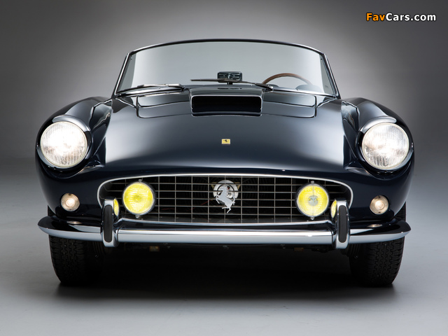 Photos of Ferrari 250 GT LWB California Spyder (open headlights) 1957–60 (640 x 480)