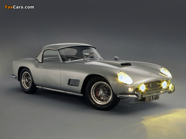 Photos of Ferrari 250 GT LWB California Spyder (covered headlights) 1957–60 (640 x 480)