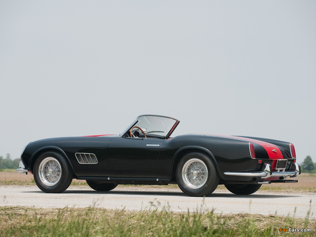 Pictures of Ferrari 250 GT LWB California Spyder (covered headlights) 1957–60 (1024 x 768)
