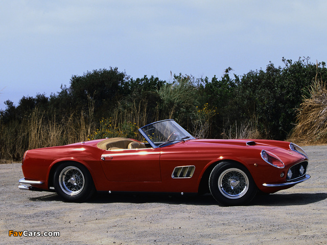 Pictures of Ferrari 250 GT SWB California Spyder (covered headlight) 1960–63 (640 x 480)