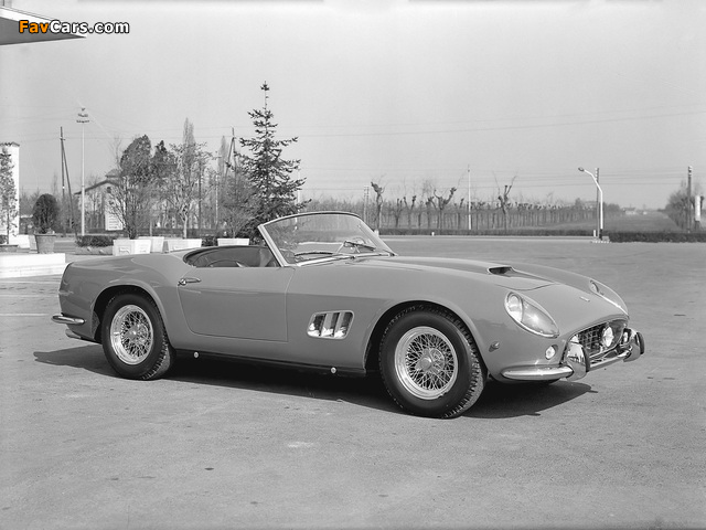 Pictures of Ferrari 250 GT SWB California Spyder (covered headlight) 1960–63 (640 x 480)