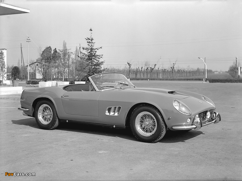 Pictures of Ferrari 250 GT SWB California Spyder (covered headlight) 1960–63 (800 x 600)