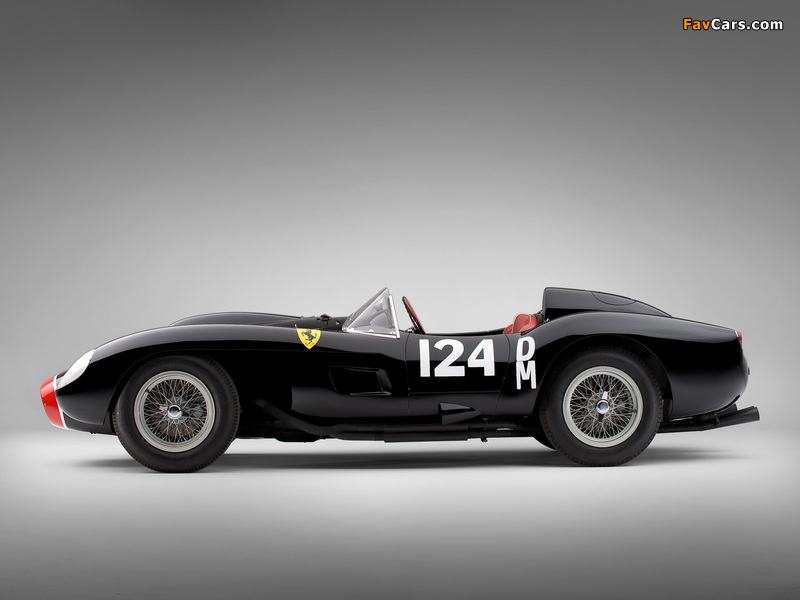 Ferrari 250 Testa Rossa Scaglietti Spyder Pontoon Fender 1957–58 wallpapers (800 x 600)