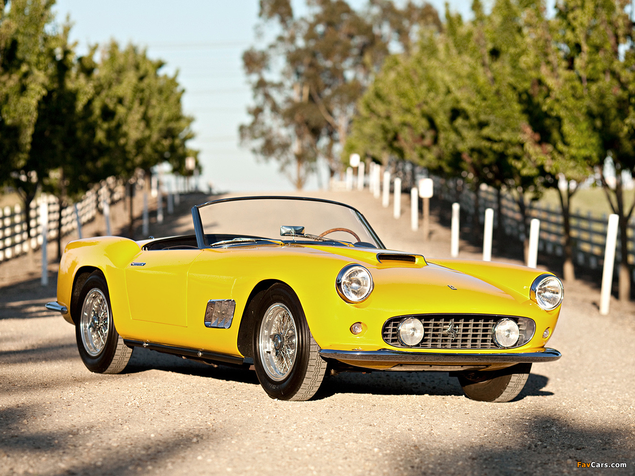 Ferrari 250 GT SWB California Spyder (open headlights) 1960–63 wallpapers (1280 x 960)