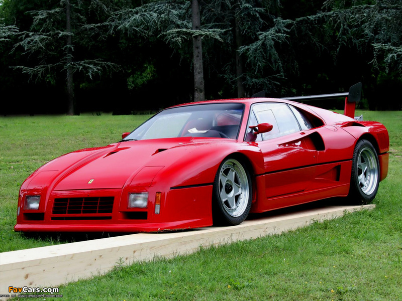 Ferrari 288 GTO Evoluzione 1987 images (800 x 600)