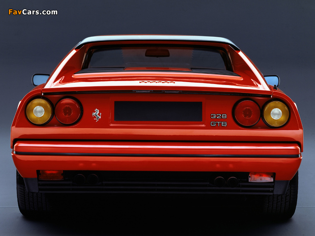Ferrari 328 GTB 1985–89 images (640 x 480)