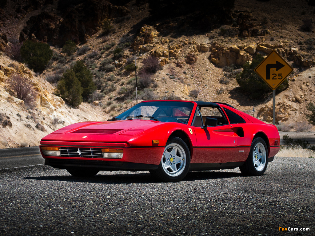 Ferrari 328 GTS 1985–89 wallpapers (1024 x 768)