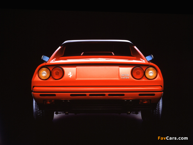 Ferrari 328 GTB Turbo 1986–89 photos (640 x 480)