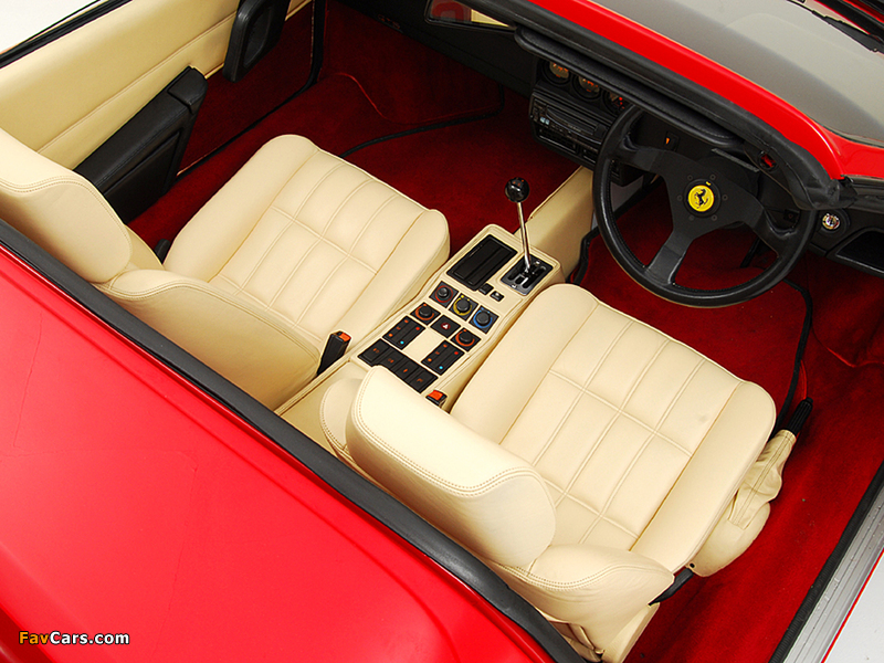 Ferrari 328 GTS UK-spec 1985–89 wallpapers (800 x 600)