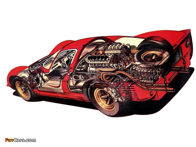 Ferrari 330 P4 1967 pictures (640 x 480)