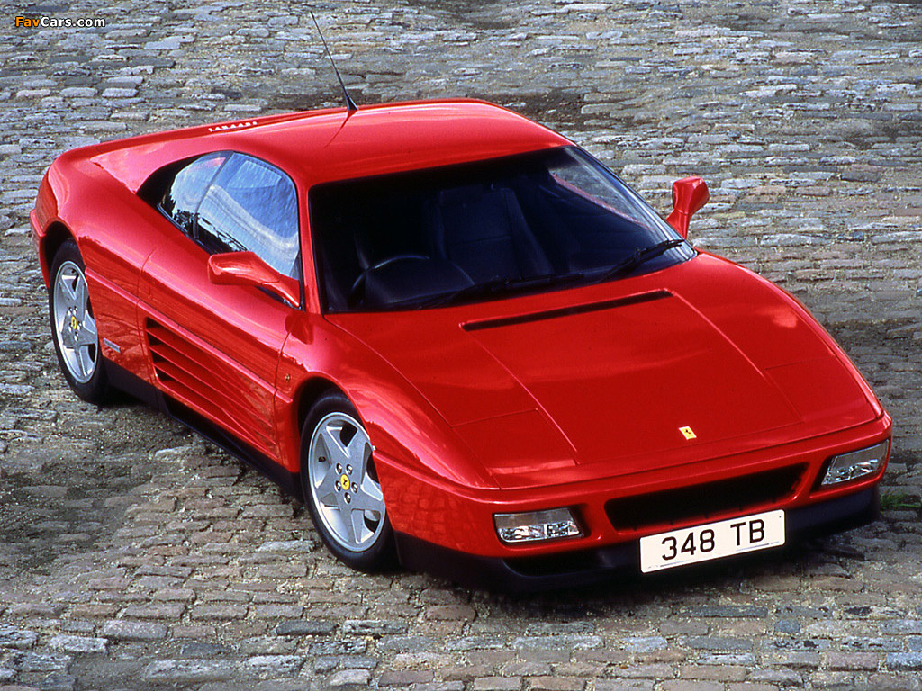 Ferrari 348 TB UK-spec 1989–93 pictures (1024 x 768)