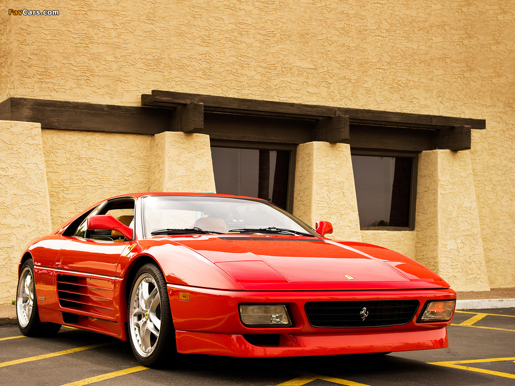 Ferrari 348 GTB 1993–95 images (1024 x 768)