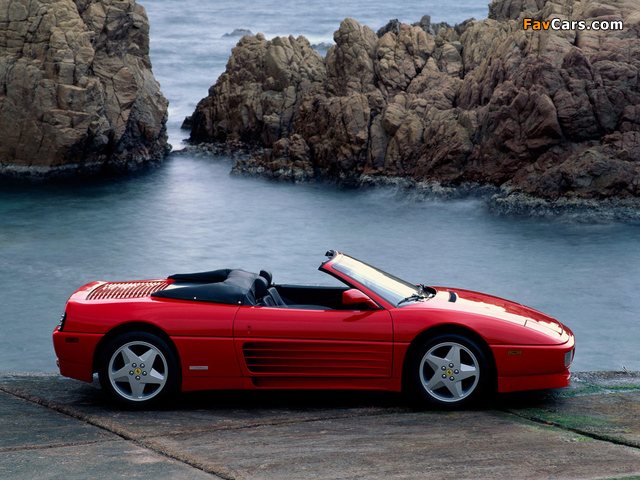 Ferrari 348 Spider 1993–95 images (640 x 480)