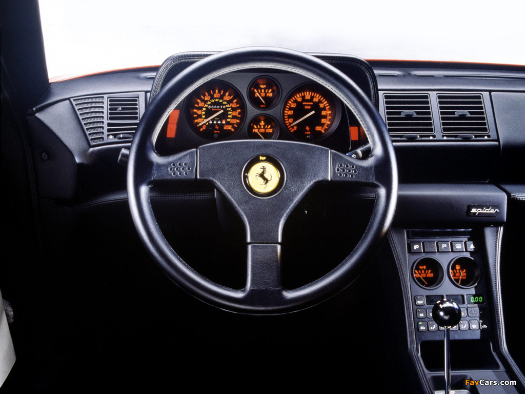 Ferrari 348 Spider 1993–95 wallpapers (1024 x 768)
