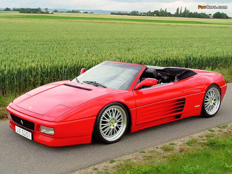 Imola Racing Ferrari 348 Spider wallpapers (800 x 600)