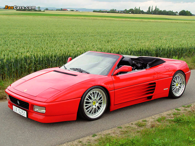 Imola Racing Ferrari 348 Spider wallpapers (640 x 480)