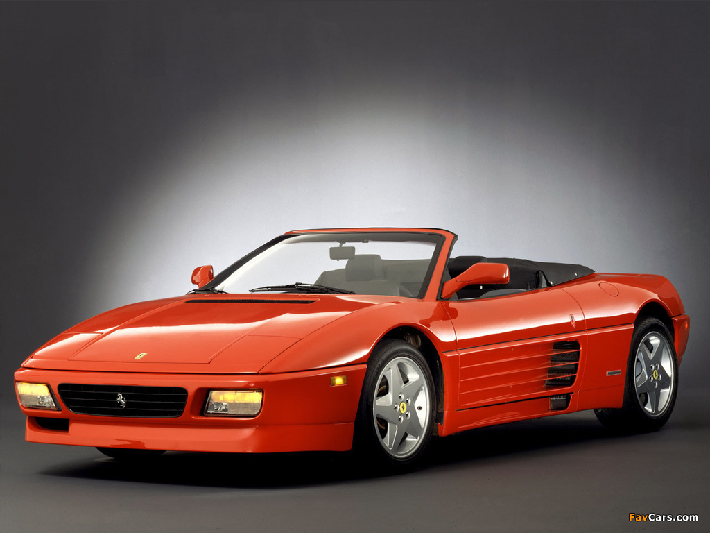 Images of Ferrari 348 Spider 1993–95 (1024 x 768)
