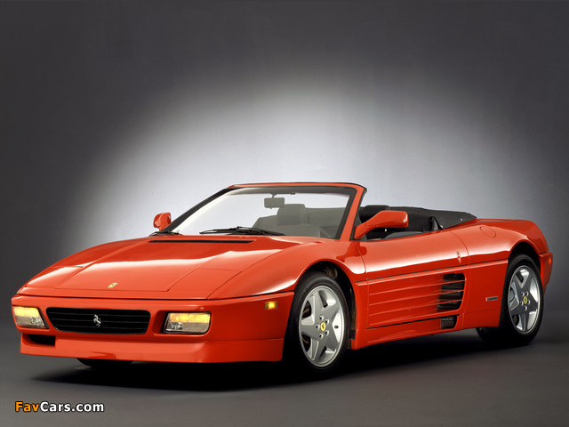 Images of Ferrari 348 Spider 1993–95 (640 x 480)