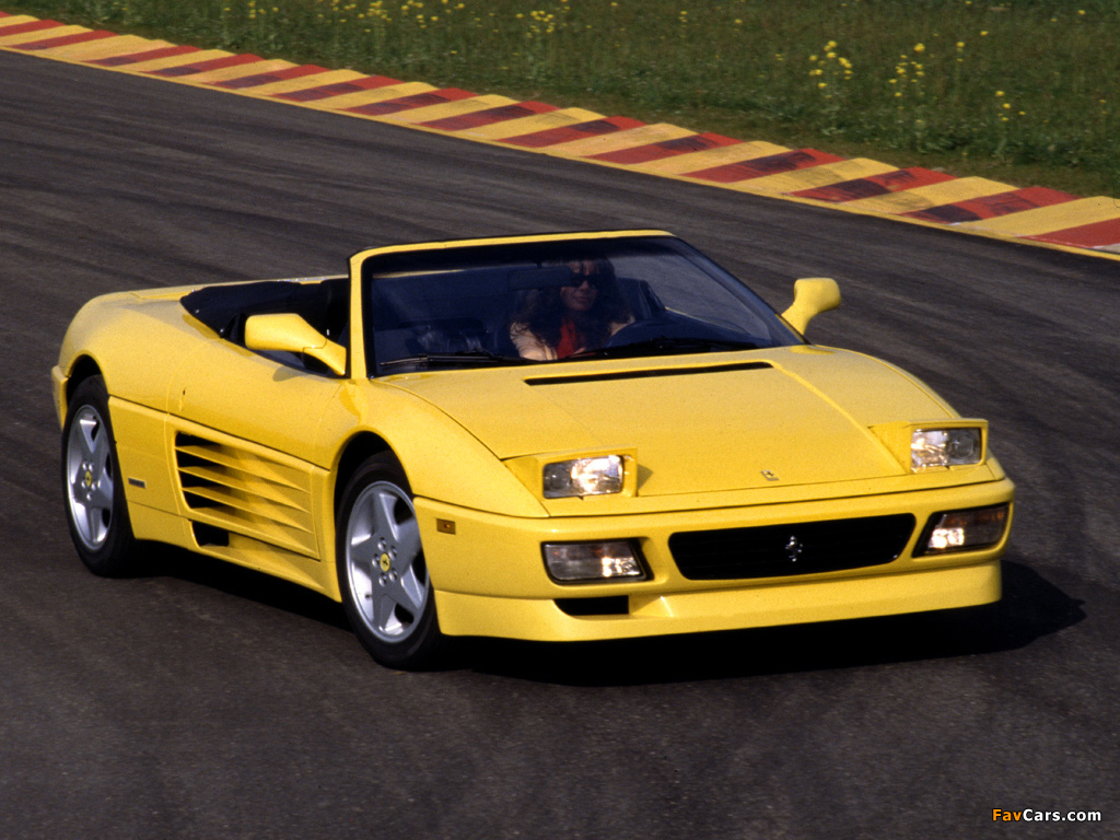 Photos of Ferrari 348 Spider 1993–95 (1024 x 768)