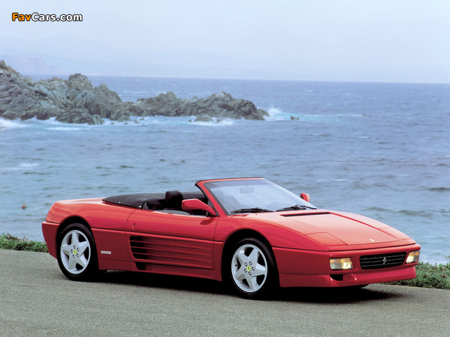 Pictures of Ferrari 348 Spider 1993–95 (640 x 480)