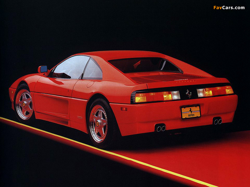 Ferrari 348 TB 1989–93 wallpapers (800 x 600)