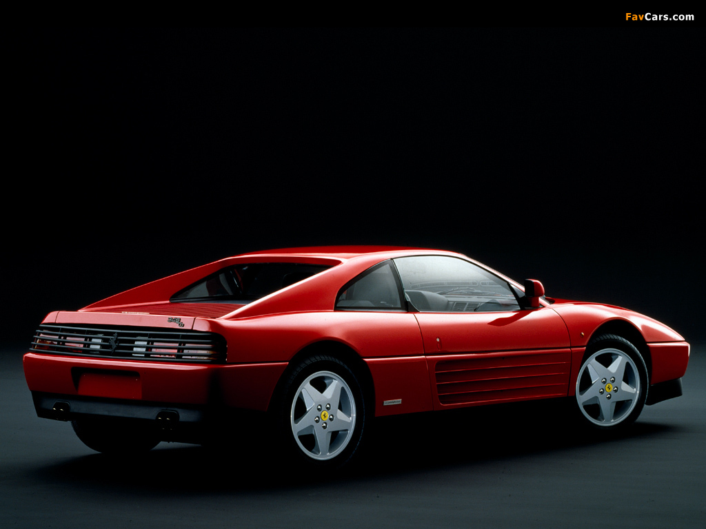 Ferrari 348 TB 1989–93 wallpapers (1024 x 768)