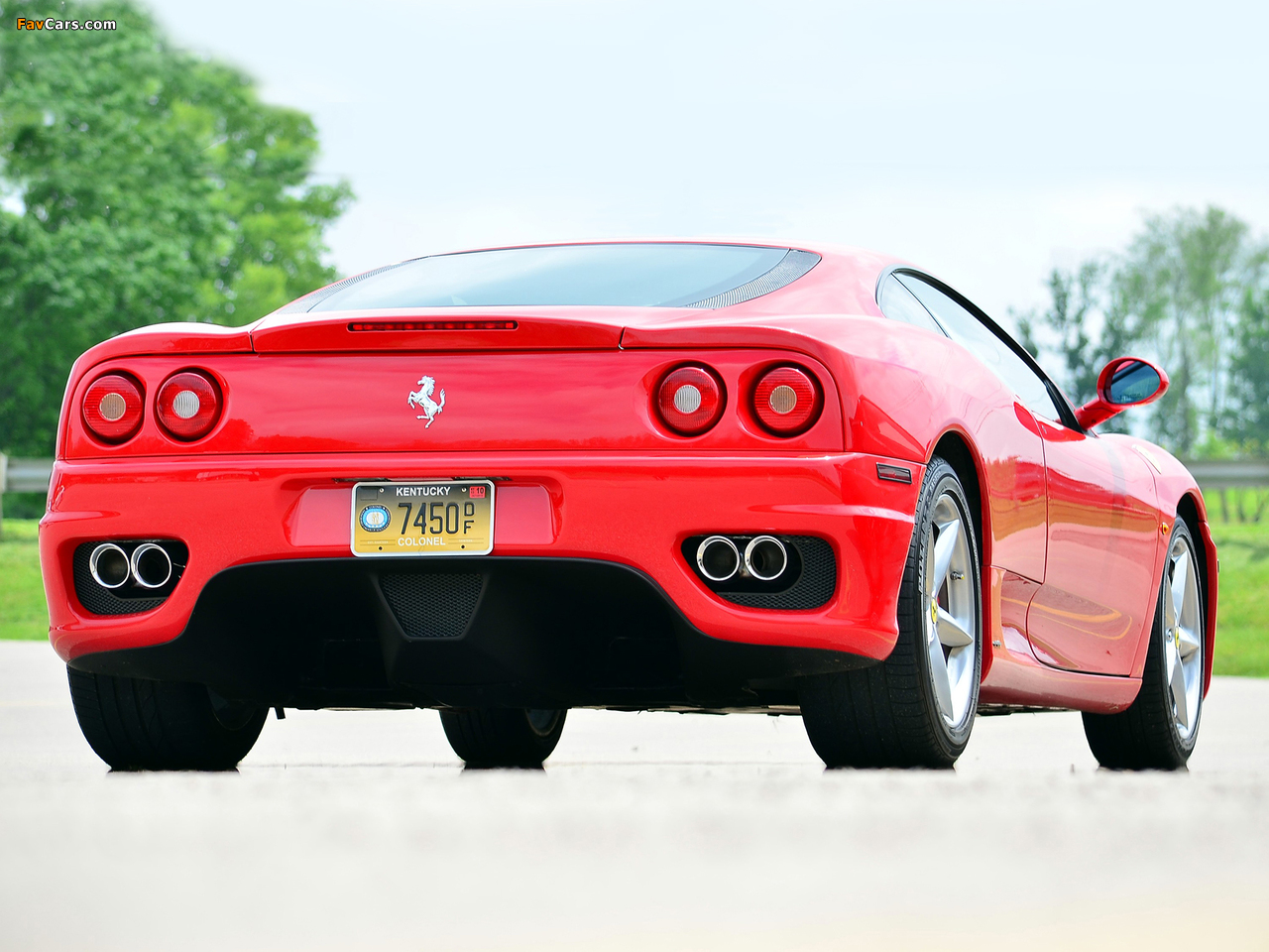 Ferrari 360 Modena US-spec 1999–2004 pictures (1280 x 960)