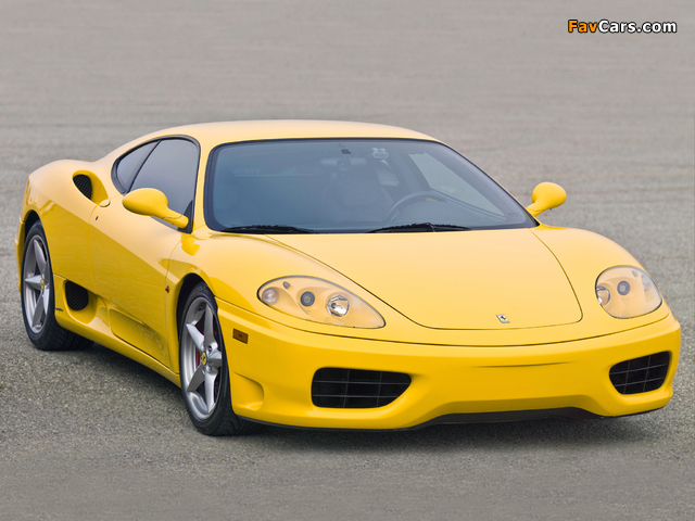 Ferrari 360 Modena US-spec 1999–2004 wallpapers (640 x 480)