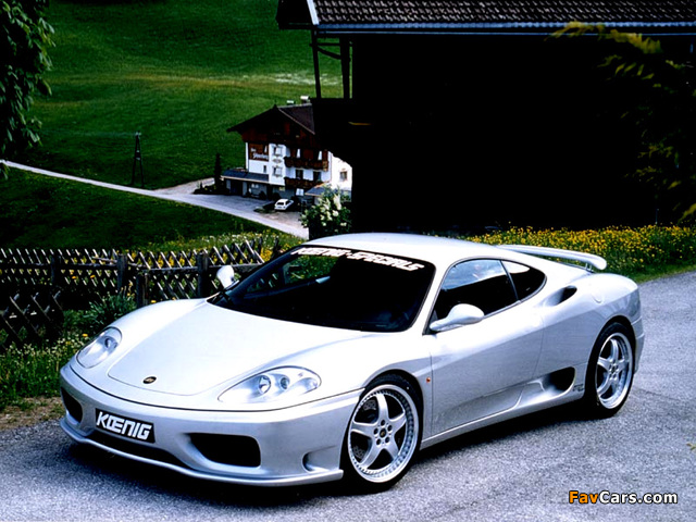 Koenig 360 Modena 2000–04 images (640 x 480)