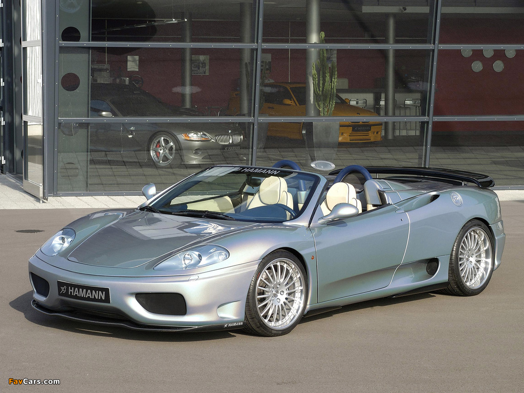 Hamann Ferrari 360 Spider 2000–05 photos (1024 x 768)