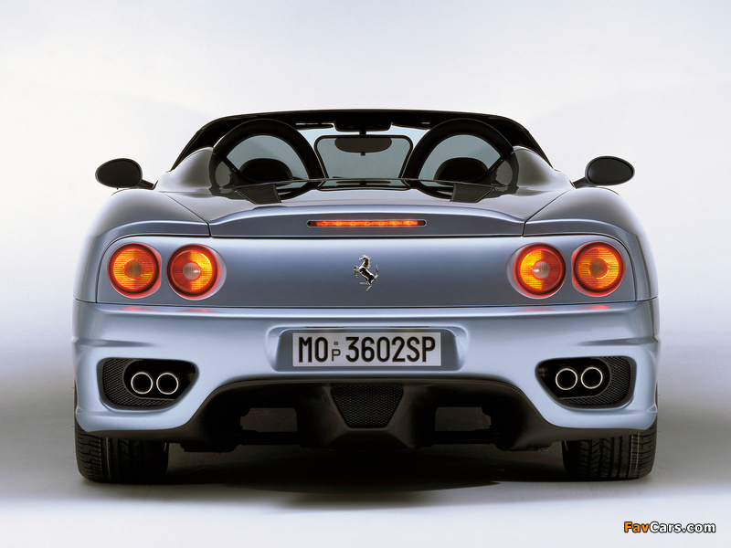 Ferrari 360 Spider 2000–05 pictures (800 x 600)