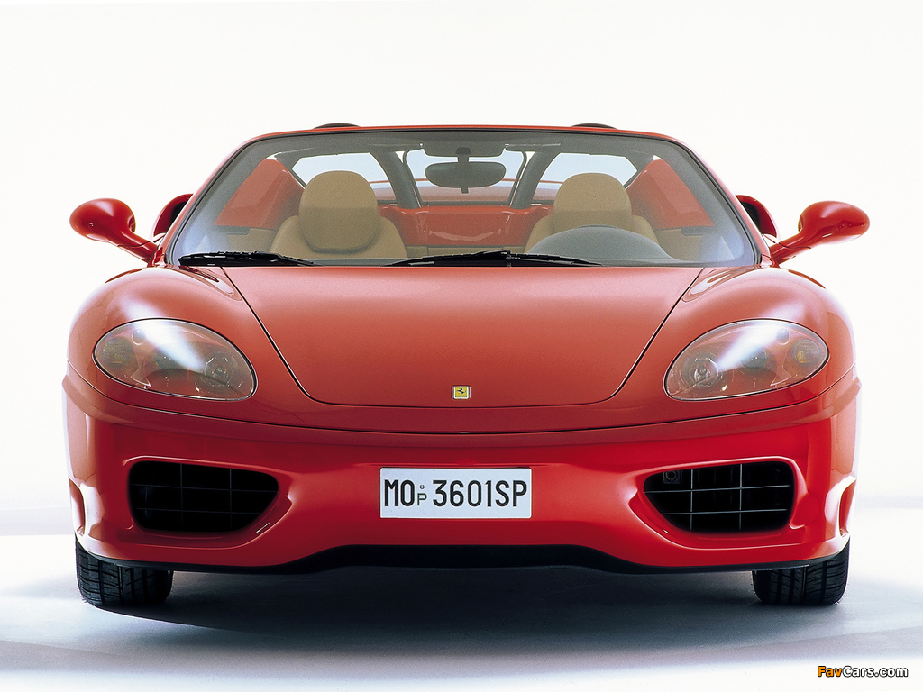 Ferrari 360 Spider 2000–05 pictures (1024 x 768)