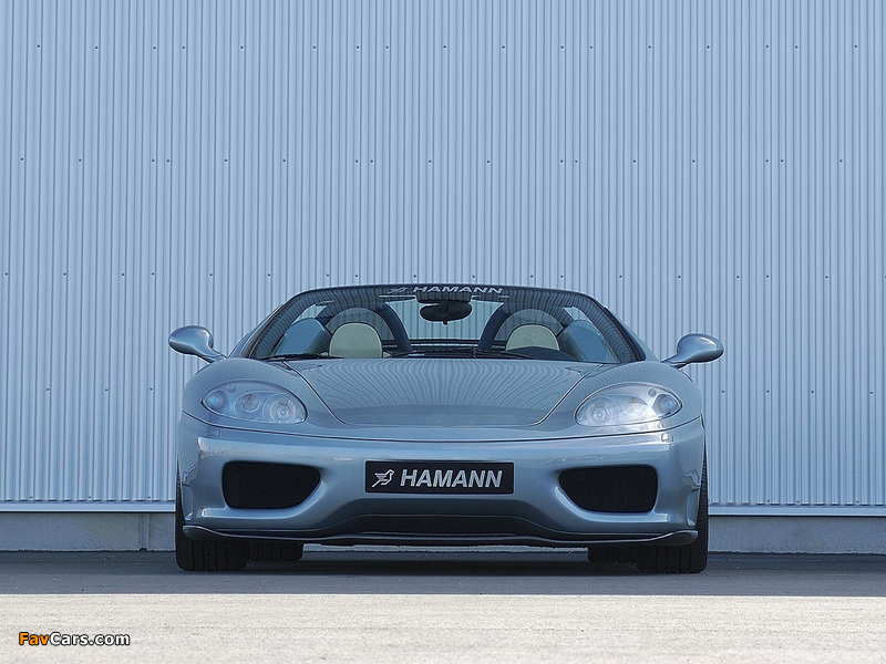 Hamann Ferrari 360 Spider 2000–05 pictures (800 x 600)