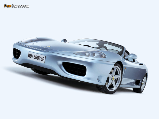 Ferrari 360 Spider 2000–05 pictures (640 x 480)