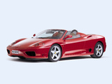 Ferrari 360 Spider 2000–05 wallpapers