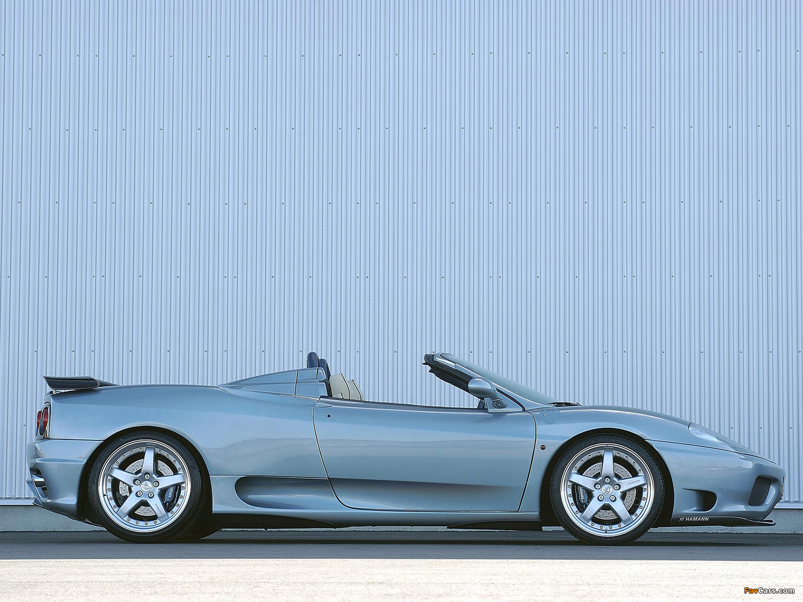 Hamann Ferrari 360 Spider 2000–05 wallpapers (1600 x 1200)