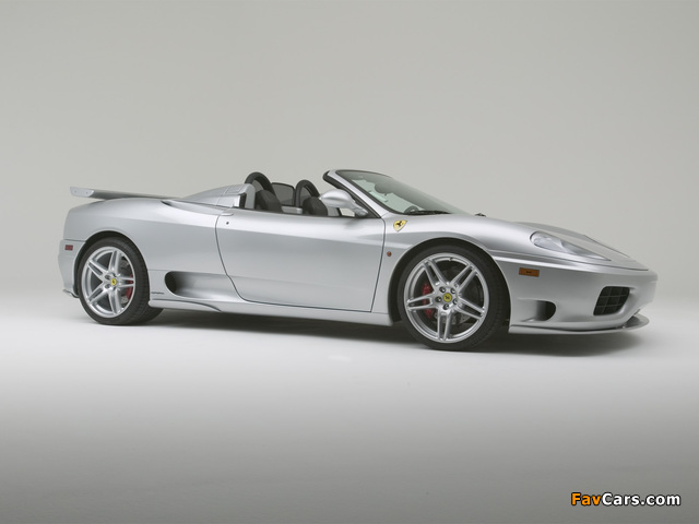 Novitec Rosso Ferrari 360 Spider Super Sport 2003–04 images (640 x 480)