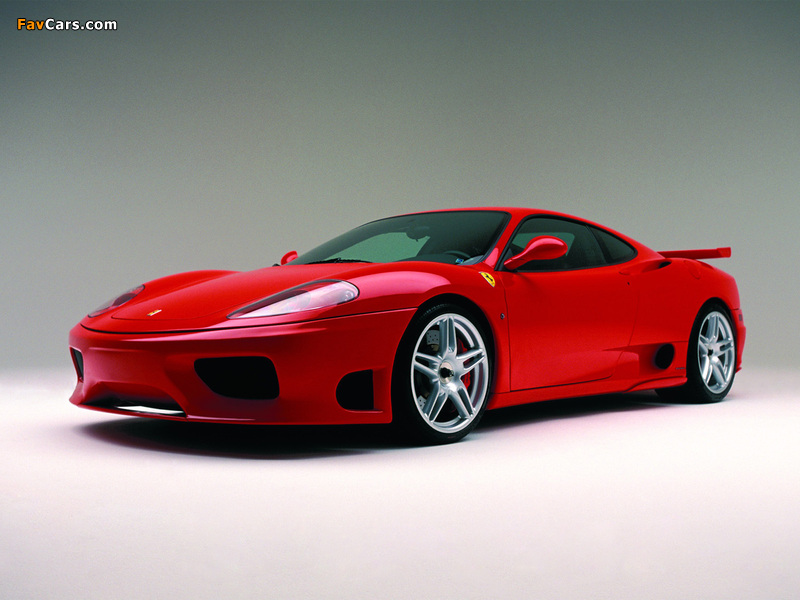 Novitec Rosso Ferrari 360 Modena Super Sport 2003–04 wallpapers (800 x 600)