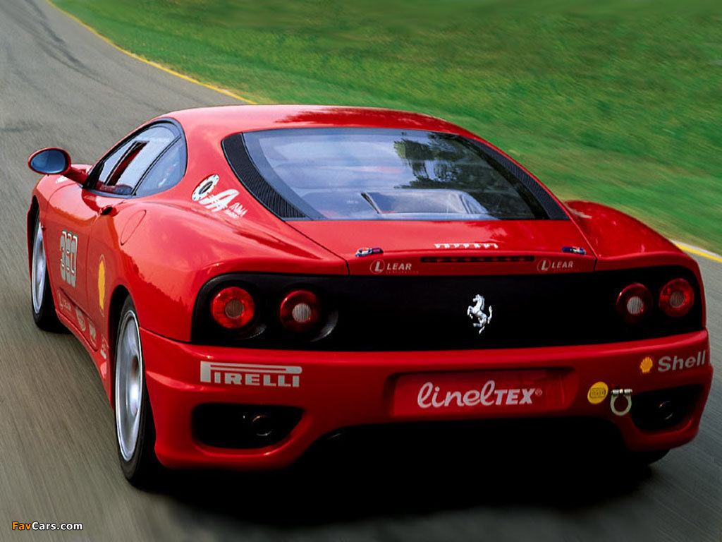 Ferrari 360 Challenge 2003–04 wallpapers (1024 x 768)