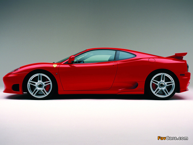 Novitec Rosso Ferrari 360 Modena Super Sport 2003–04 wallpapers (640 x 480)